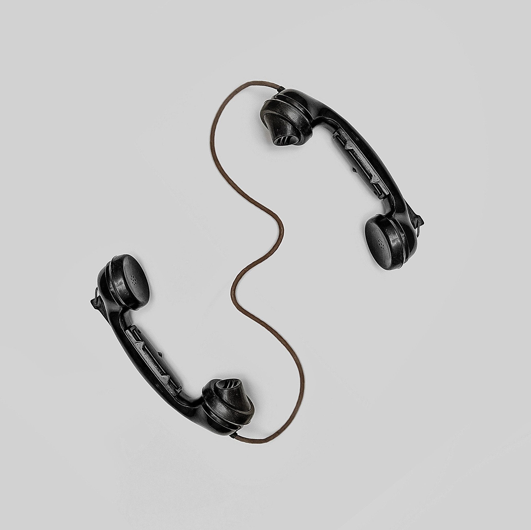 Vintage telephone shot