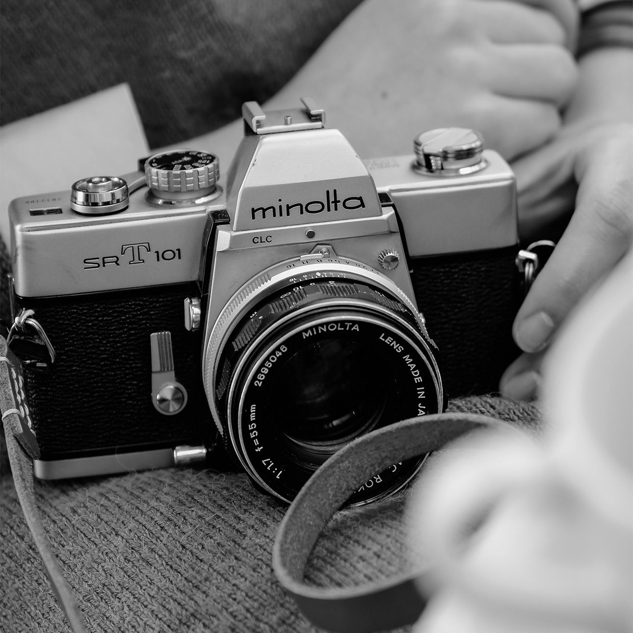Camera taking a shot